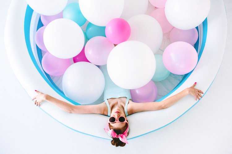 Креатив с воздушными шарами