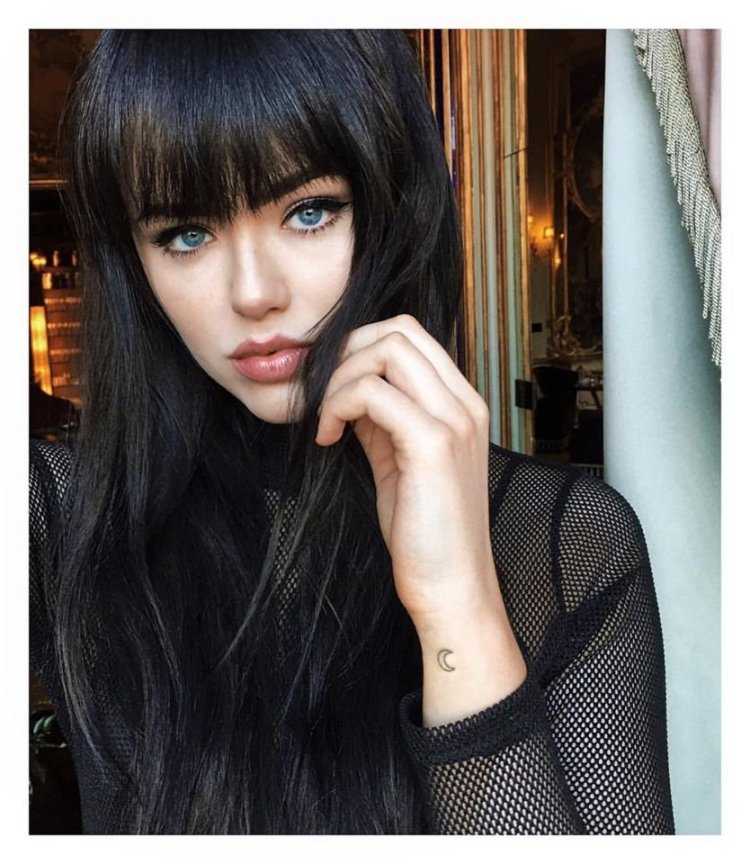 Кристина Базан и ее чарующая челка