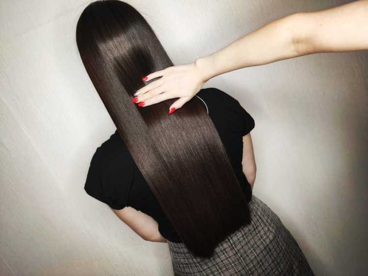 Брюнетка с кератином68