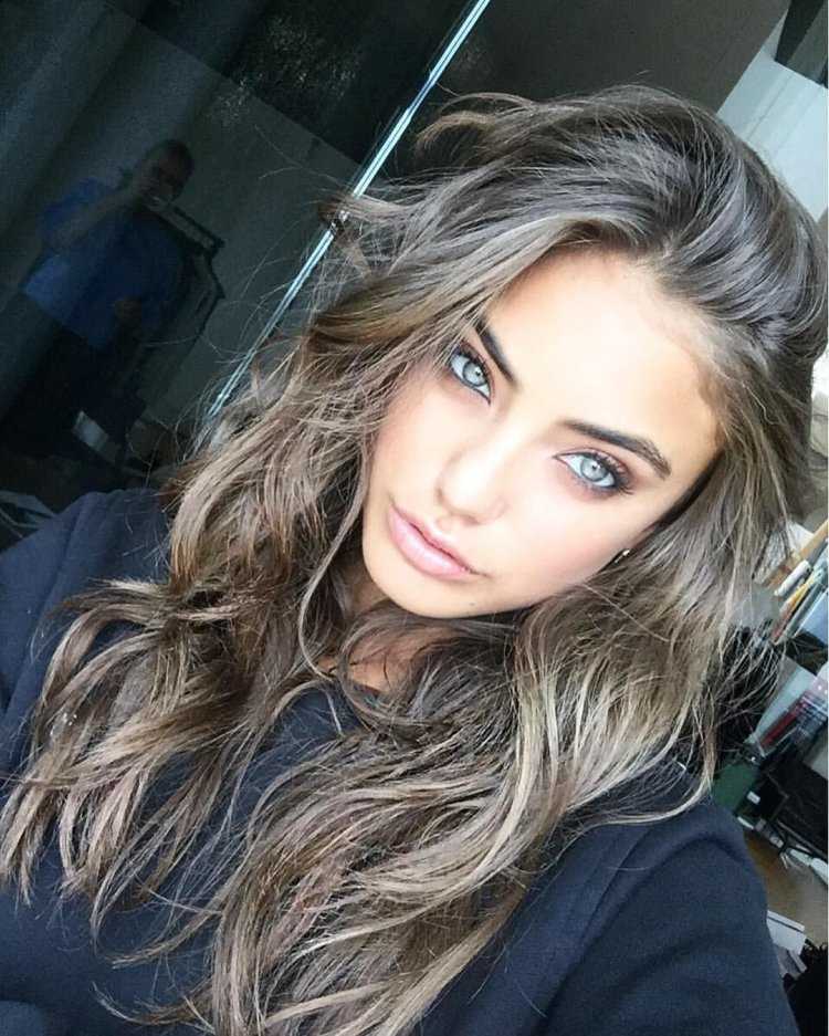 Окрашивание волос для голубоглазых девушек