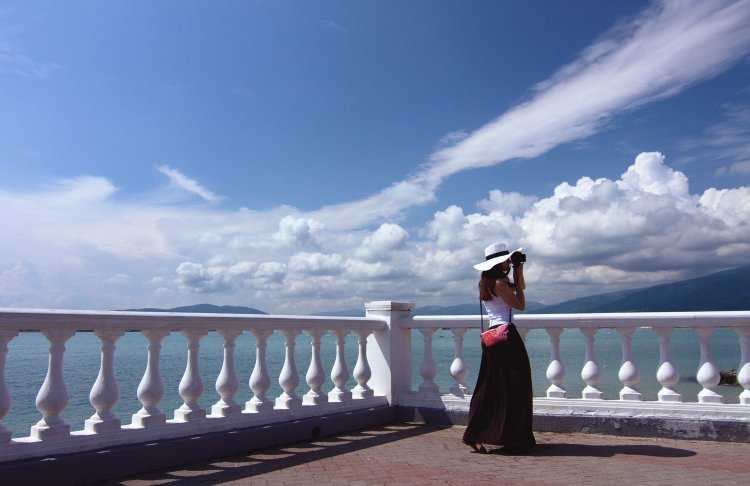 Огненная страсть на смотровой площадке в Геленджике