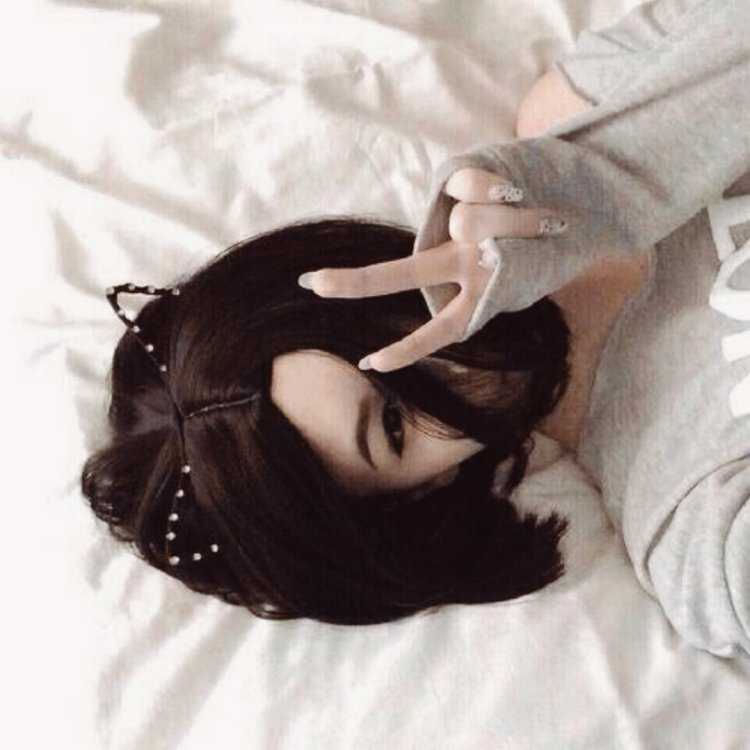 Кореянки с черными волосами Эстетика