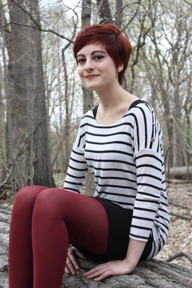 Short haired колготки