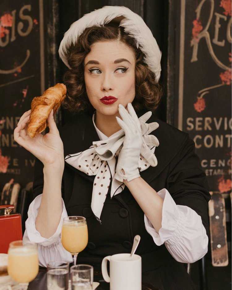 Мари-Шанталь модель Париж 50е