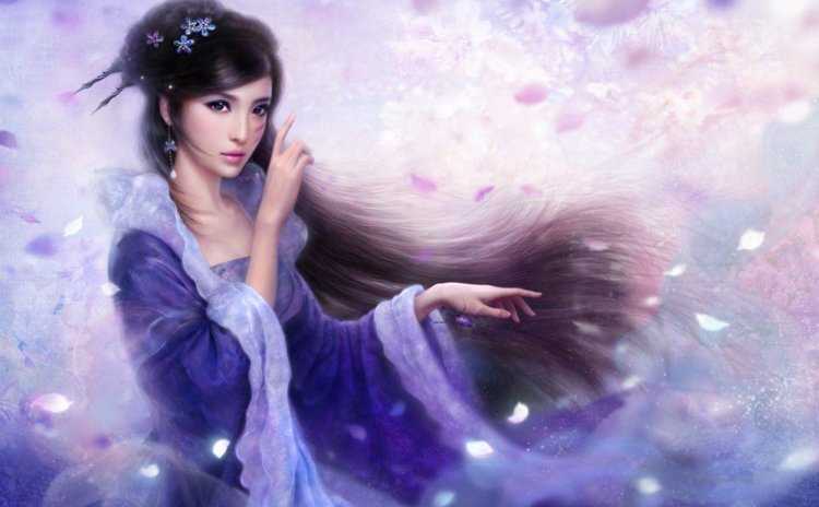 Голубоглазая китаянка24