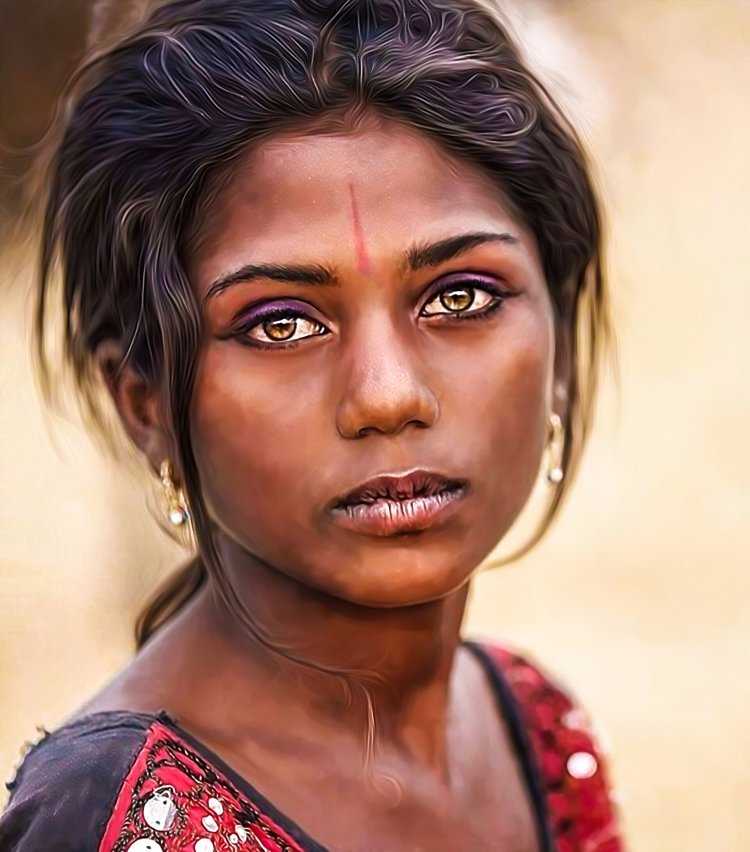 Южноиндийская Дравидийская раса