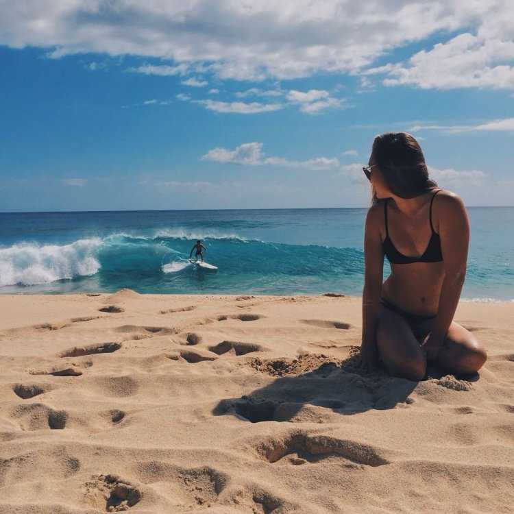 Тунис девушка море