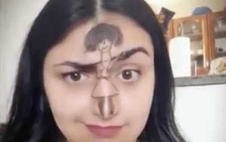 Грузинские брови у девушек