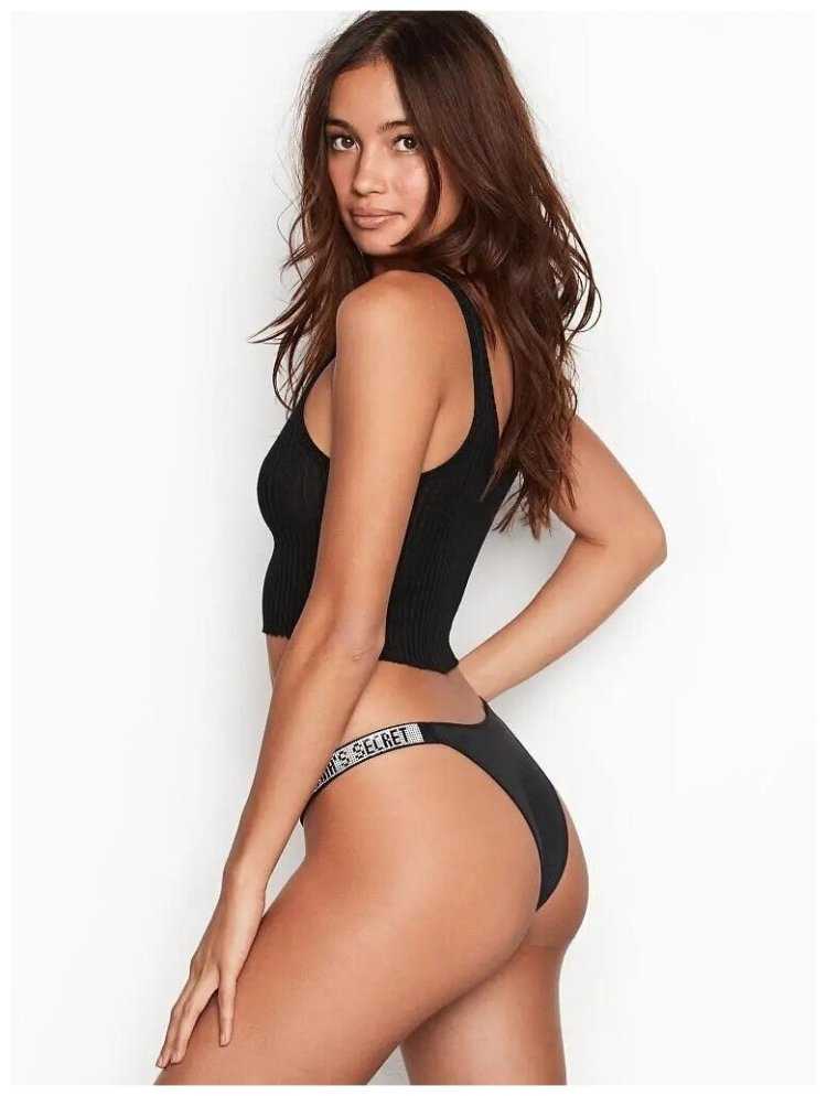 Трусы Виктория Сикрет со стразами