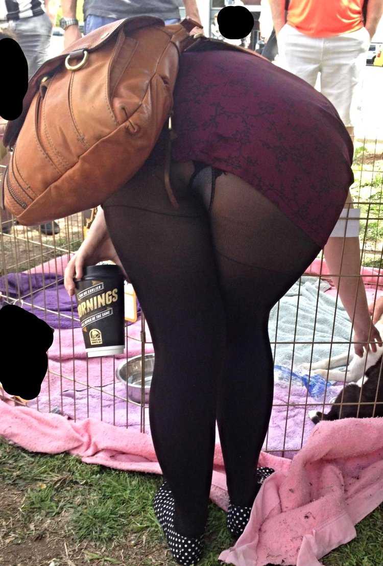 Толстые задницы в колготках