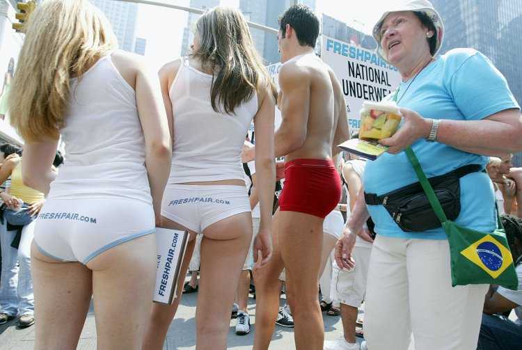 Ношенные трусы