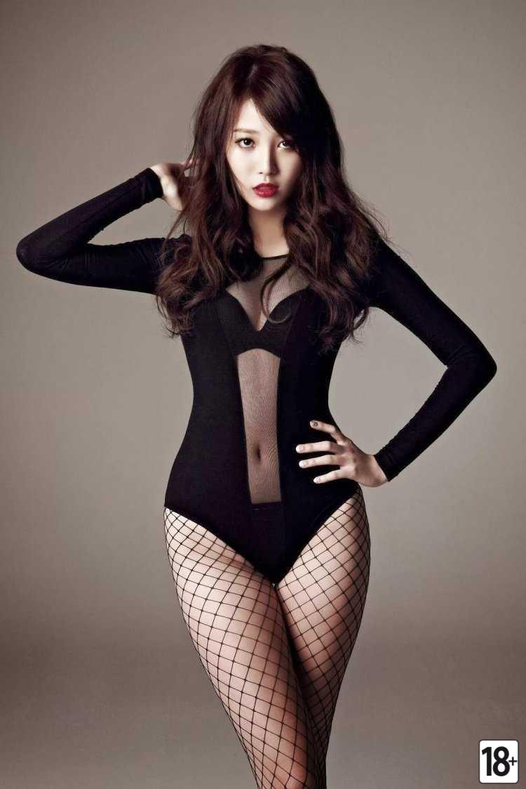 Очаровательная Хан Юра, корейская модель