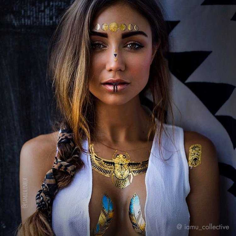 Этнический макияж