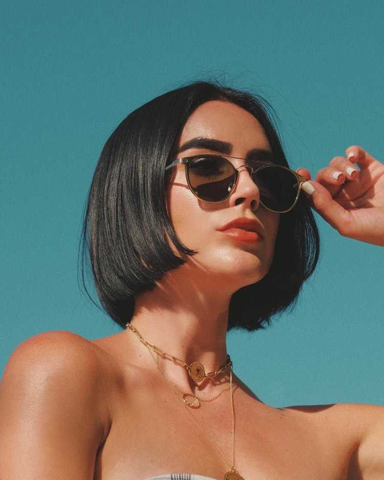 Стрижки брюнетки5