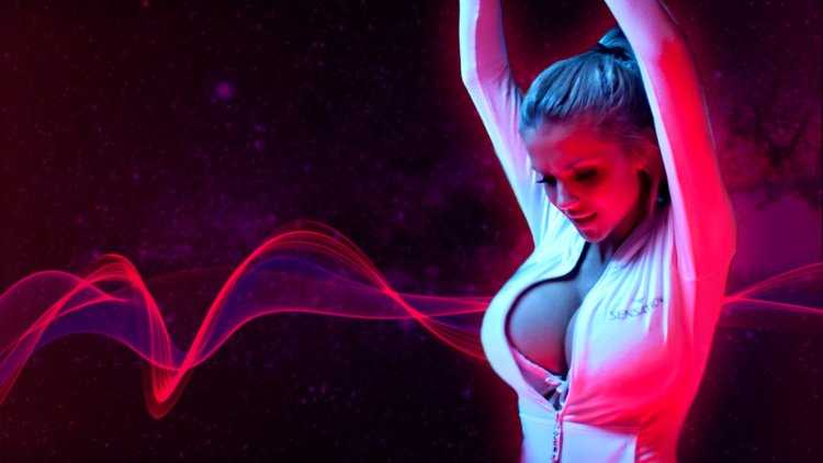 Неоновая девочка