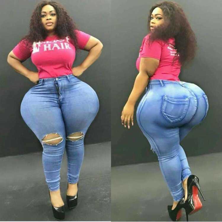 Широкие толстые бедра