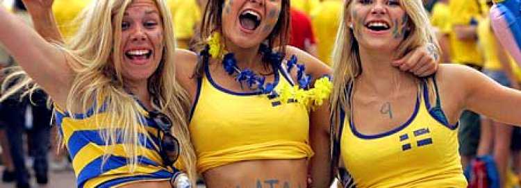 Красивые люди Швеции