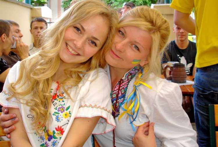 Светловолосые украинцы