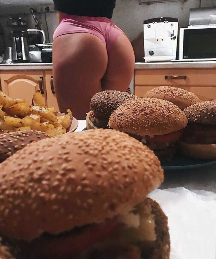 Булочки попка, искушение