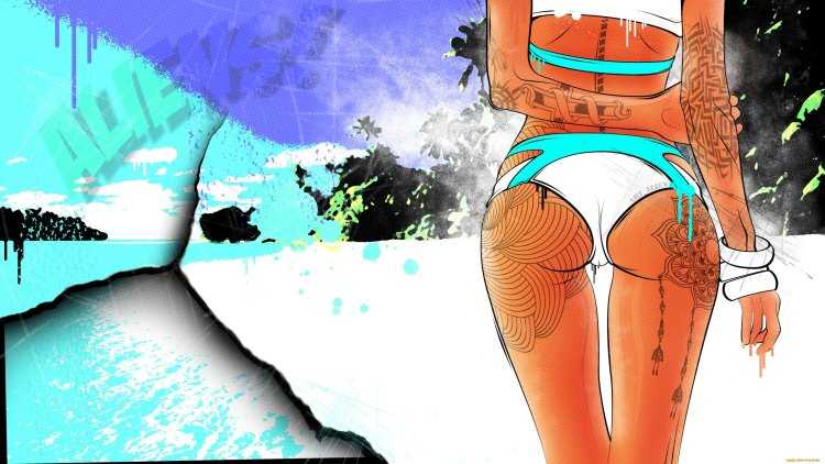 Мультяшные попы