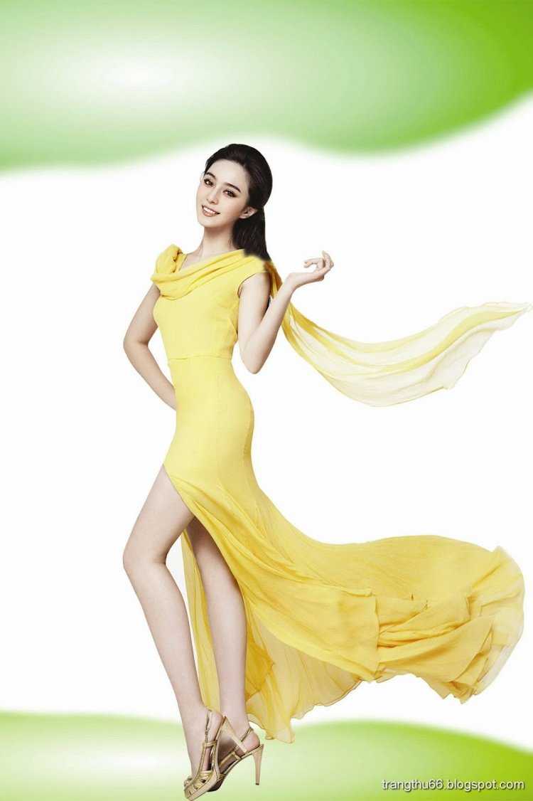 Китайская красавица Фань Бинбин