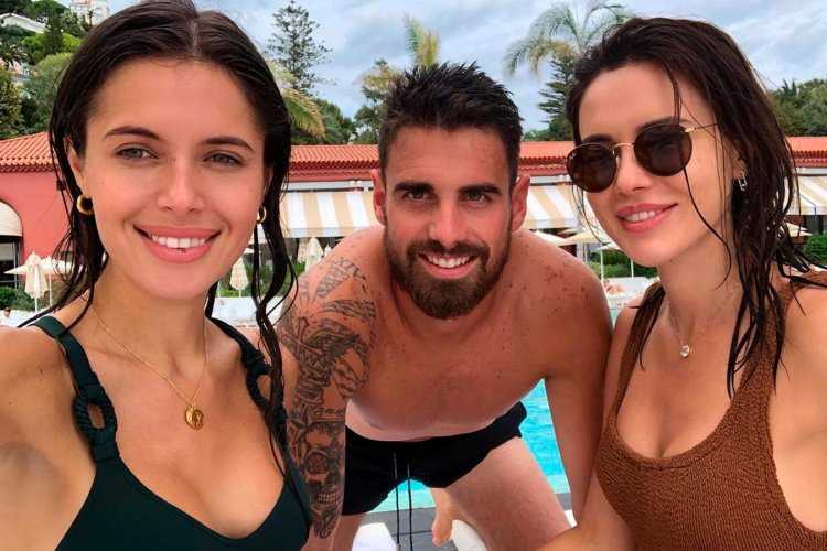 Дамьен Ле Таллек и его жена