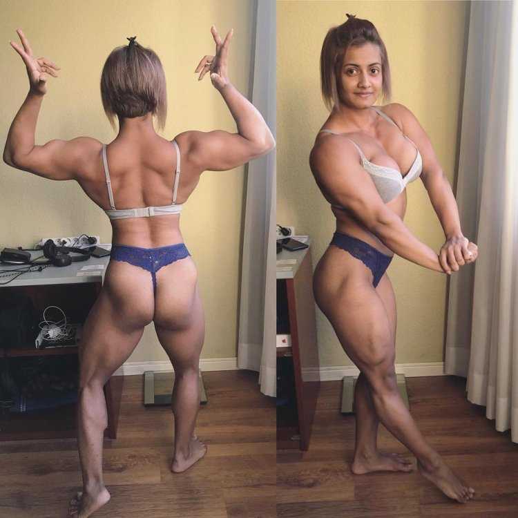 Бодибилдерши на массе