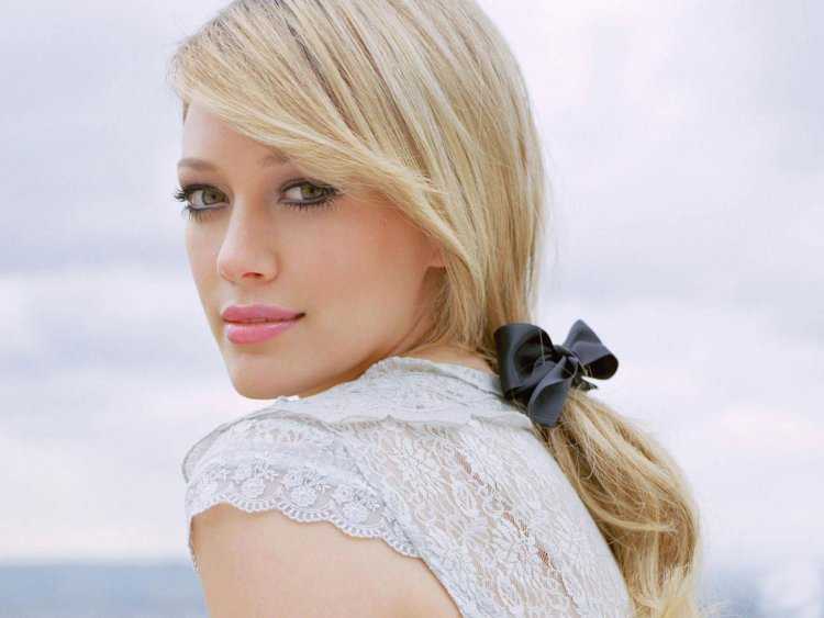 Хилари Дафф блондинка