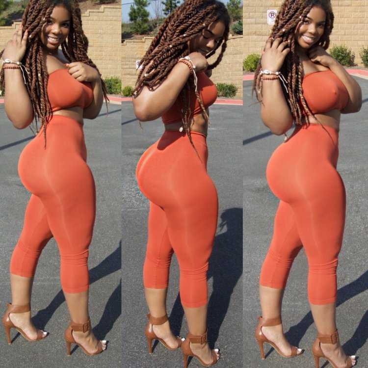 Самые большие ягодицы девушек