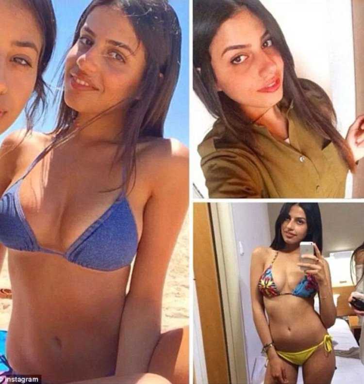 Девушки израильской армии на пляже