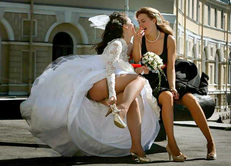 Жених и невеста блондинка