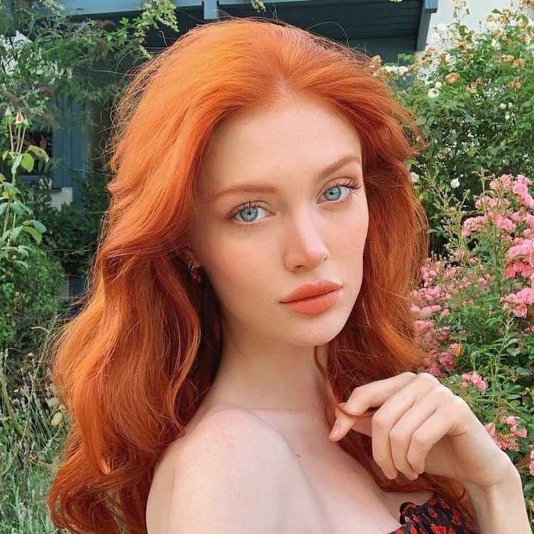 Анджелина Мишель рыжая