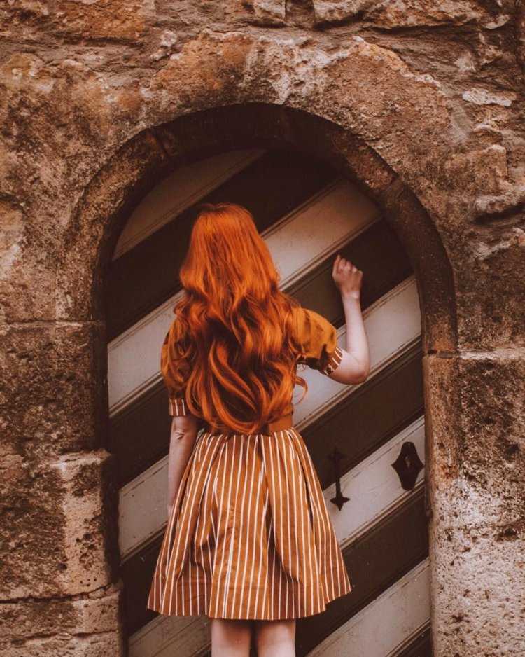 Рыжие волосы Эстетика