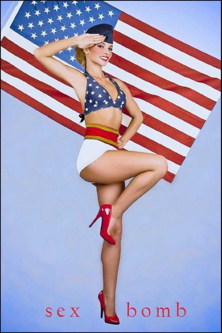 Красивые американки в бикини