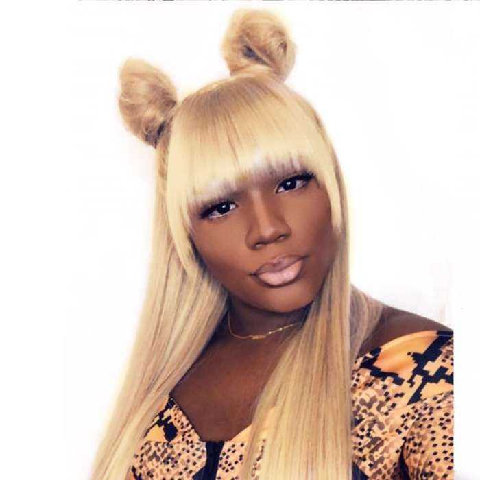 Блондинки с челкой на фото