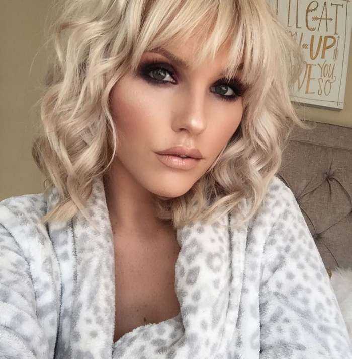 Блондинки с челкой на фото