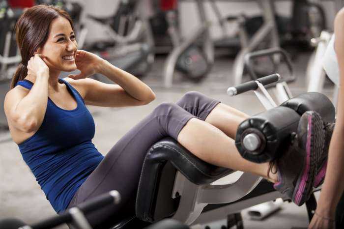 Девушки на фитнесе на фото