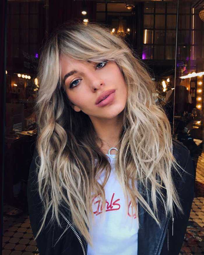 Блондинки с челкой на фото