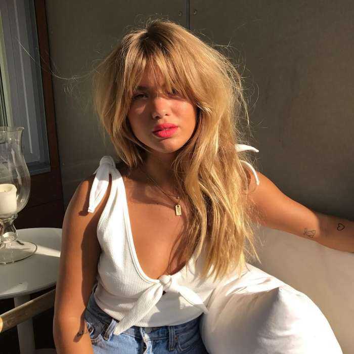 Блондинки с челкой на фото