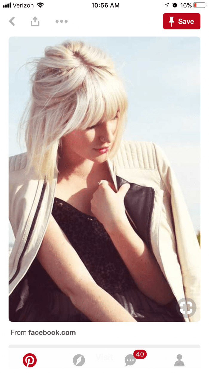 Блондинки с челкой на фото