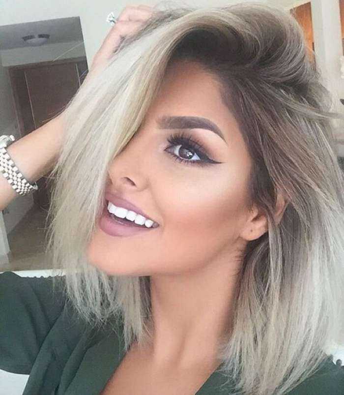 Блондинки с челкой на фото