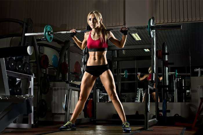 Девушки на фитнесе на фото