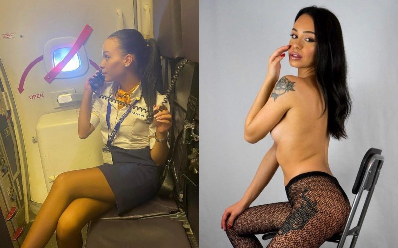 Стюардесса откровенно фото