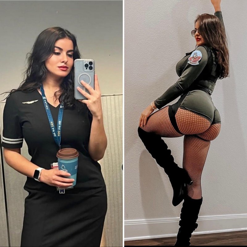 Стюардесса откровенно фото