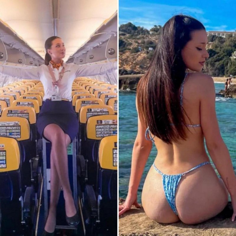 Стюардесса откровенно фото