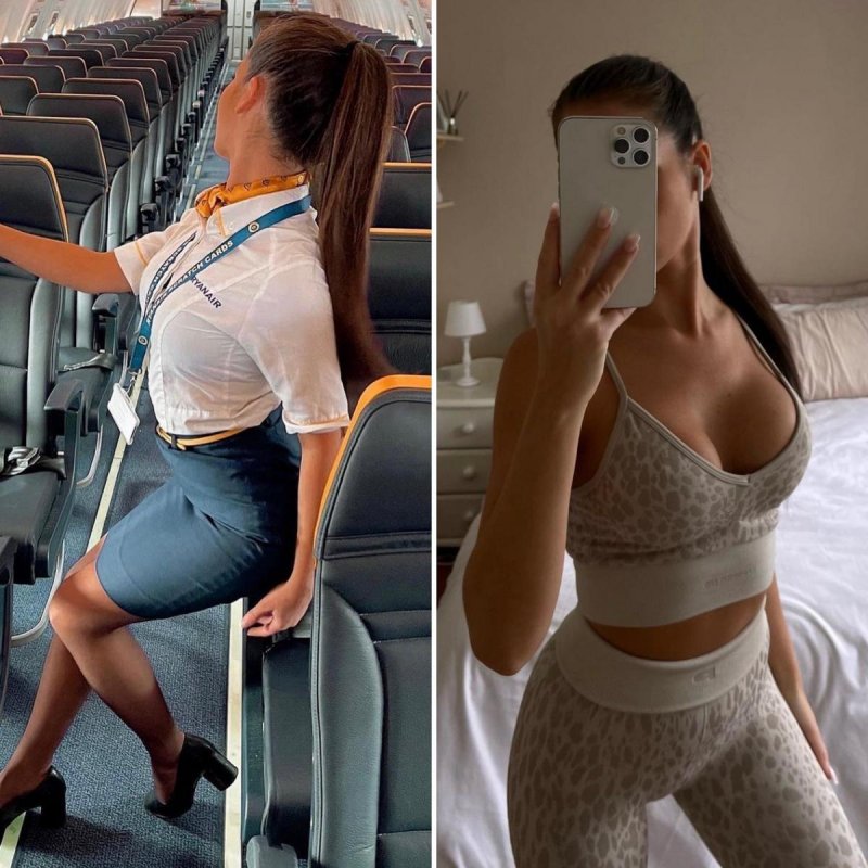 Стюардесса откровенно фото